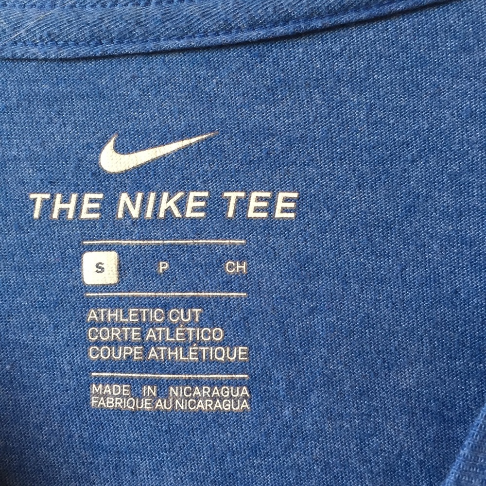 Nike Super Soft Blue Tee - Picture 3 of 4